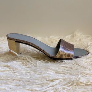 Gucci Faux Snakeskin slide